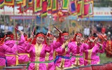 Tái hiện hình ảnh vua Lê Đại Hành đi cày ở Hà Nam